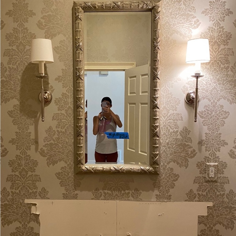 Palmer Hargrave Polished Nickel sconces